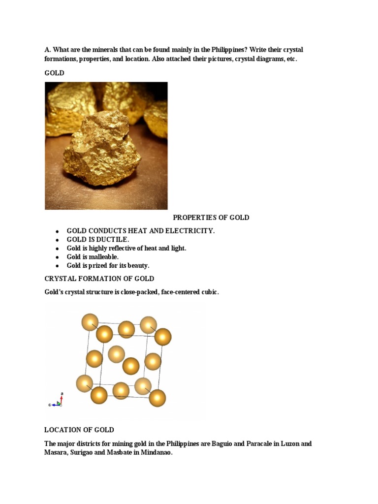 GEOLOGY PDF Silver Lead