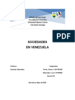 Sociedades en Venezuela