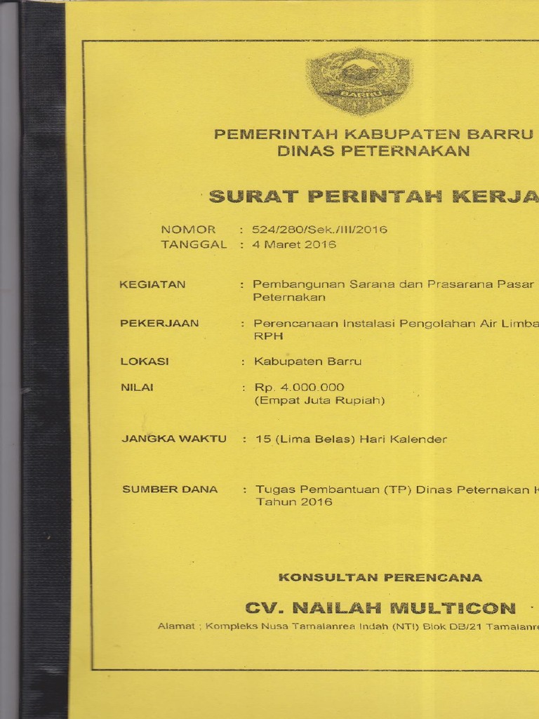 Perencanaan Pengolahan Air Limbah (IPAL) RPH | PDF