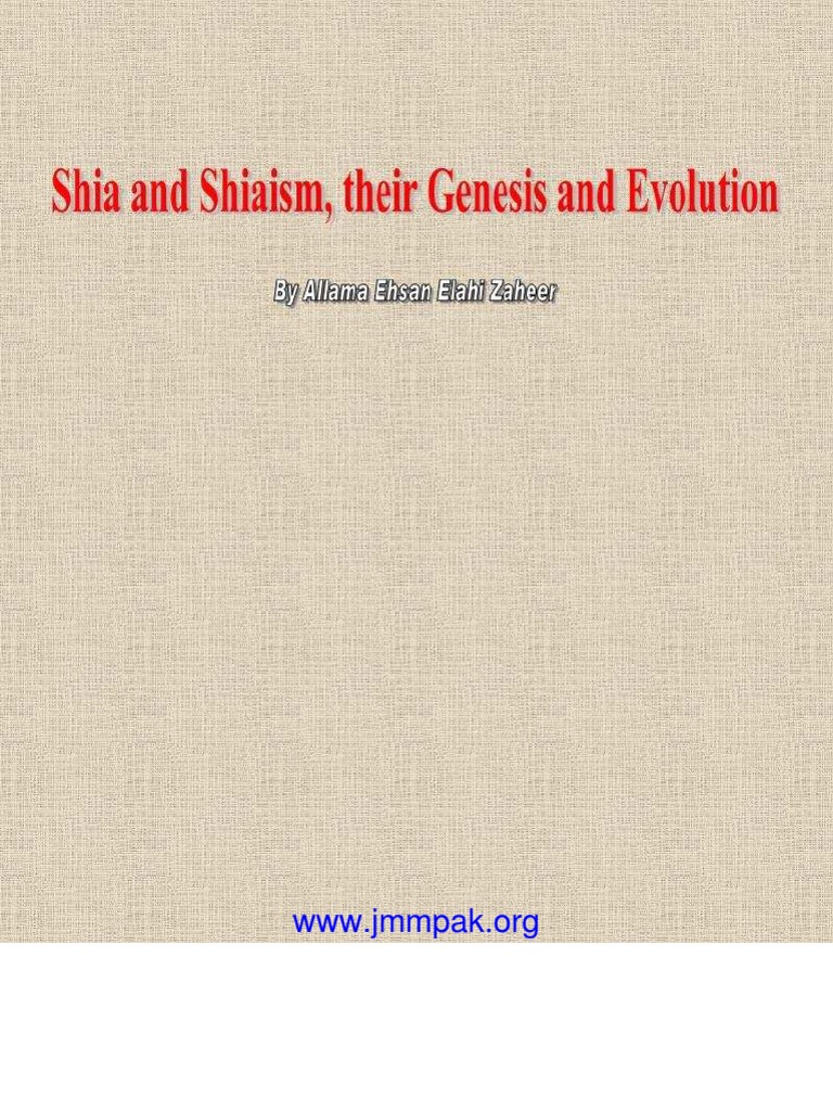Understanding the Origins of Shiaism | PDF | Shia Islam | Ali