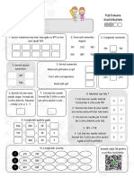 Clasa II - Fisa - Evaluare - Numere - Naturale - in - Intervalul - 0 - 1000