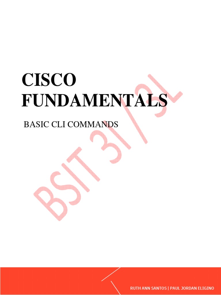 Basic Cisco CLI Commands Guide | PDF | Ip Address | Computer Data