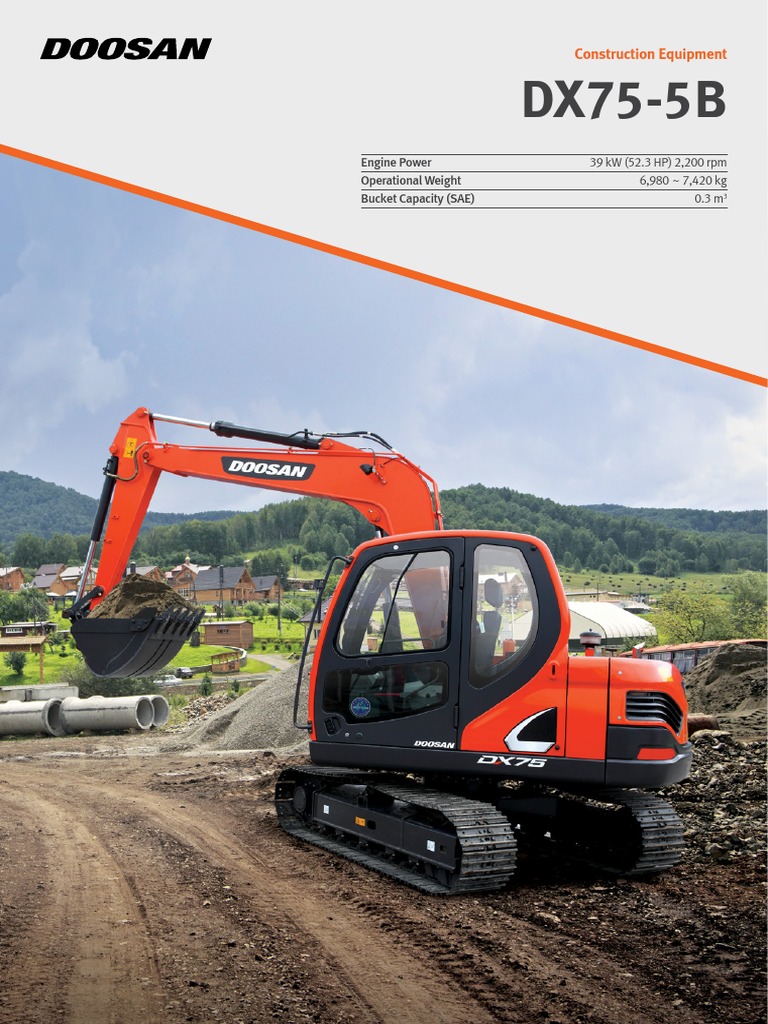 dx75ユンボ0.3m2 ヤンマエンジン7トンクラス