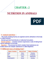 Fdocuments - in - Chapter 2 Nutrition in Animals