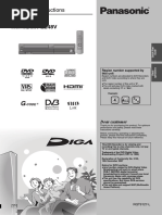 Panasonic DMR-EZ48V Owner's Manual