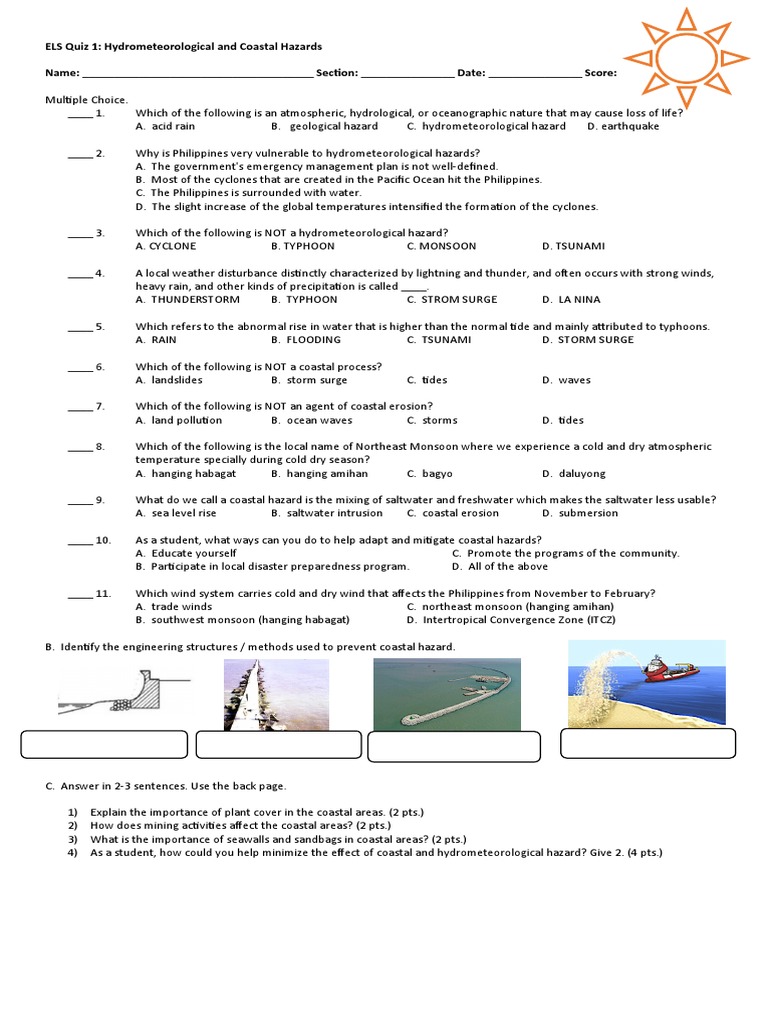 Hydrometeorological Hazard Pdf Tropical Cyclones Storm Surge
