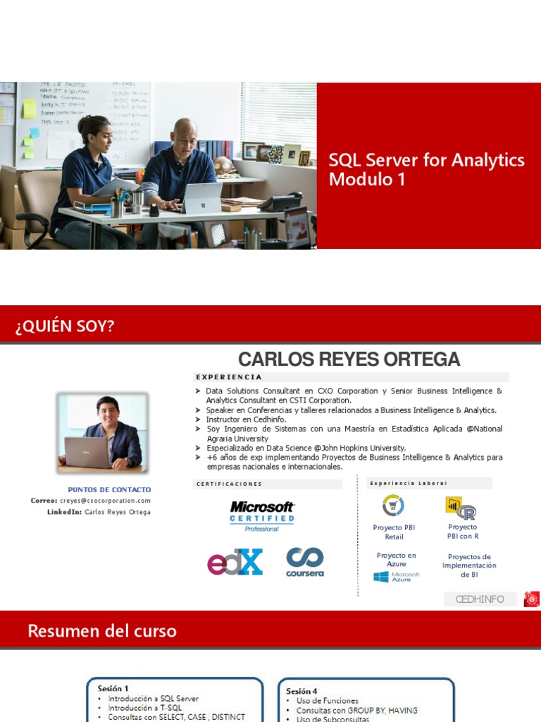 Clase SQL - Modulo 1 | PDF