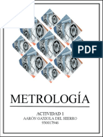 Metrología: Actividad 1