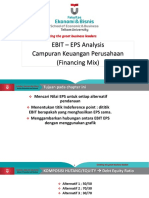Pertemuan 11 EBIT-EPS Analysis - 2022