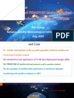 Application of Fengyun Meteorological Satellite Products in Weather Analysis