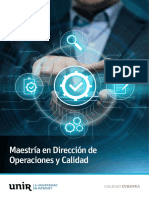M O Direccion y Operaciones de Calidad MX Unir