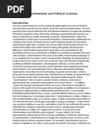 Cyberfeminism and Political Activism