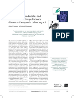 Corticosteroids in Diabetes and Chronic Obstructive Pulmonary Disease A Therapeutic Balancing Act