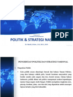 Pertemuan 8 Politik Dan Strategi Nasional