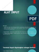 Alat Input (M6)