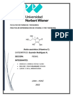 Informe 5 Quimica Analitica e Instrumental