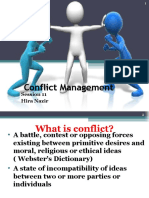 Conflict Management