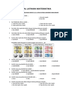 Soal Matematika Kelas 2 SD Bab 4 Uang