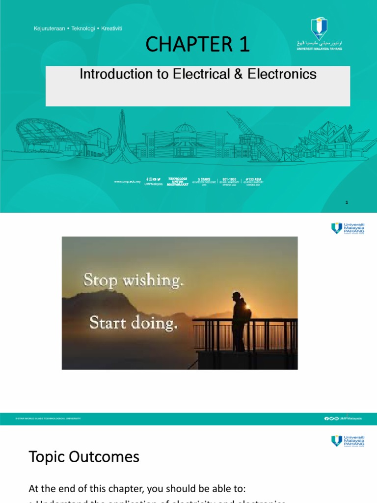 MRRMA Chapter 1 Introduction To Electrical and Electronics PDF