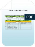 Instrumen Evaluasi