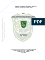 Analisis Pelaksanaan Program Adiwiyata Dalam Pembelajaran Di SDN 111 Pekanbaru