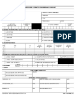 Customer Supply Center Discrepancy Report Form