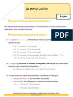 La Ponctuation Lecon 3eme Primaire PDF
