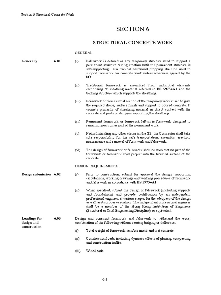 Structural Concrete Work Guidelines | PDF | Concrete | Stress (Mechanics)
