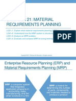 Chap21 - MPS and MRP