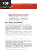 mística das lutas camponesas