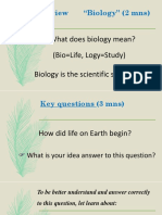 1.1. Where Does Life Come From - 1