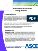 Structural Condition Assessment Existing Structures