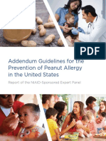 Addendum Guidelines For The Prevention of Peanut Allergy in The United States - Addendum-peanut-Allergy-prevention-guidelines