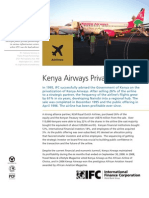 Kenya Airways Privatization