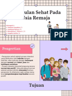 PJOK "Pergaulan Sehat Pada Usia Remaja"