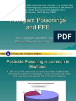 Fumigant Poisonings and PPE