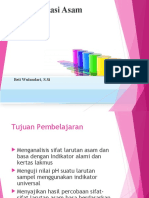 Bahan Ajar PPT - Asam Basa