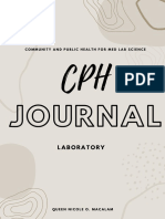 Journal: Community and Public Health For Med Lab Science