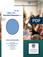 La Democracia en Chile y Los Derechos Humanos