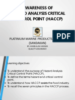 Awareness HACCP