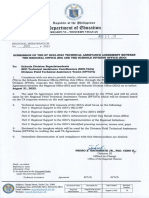 RM. No. 593 S. 2022 Submission of The SY 2022 2023 Technical Assistance Agreement Between The Regional Office RO and The Schools Division Office SDO