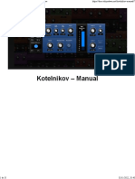 Kotelnikov - Manual