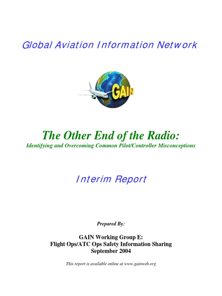 Enhancing Pilot/Controller Collaboration | PDF | Air Traffic Control ...