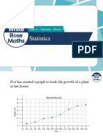 Yr 6 Summer Block 3 Statistics