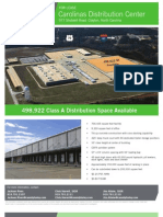Carolinas Distribution Center: 498,922 Class A Distribution Space Available