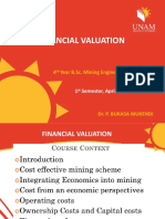 Financial Valuation and Time Value of Money Lecture
