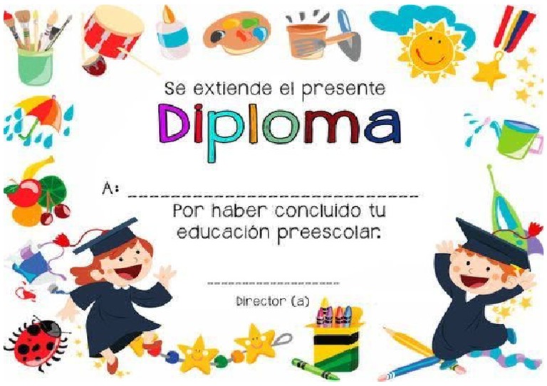 Diploma en Word PDF