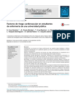 Factores de Riesgo Cardiovascular en Estudiantes de Enfermería de Una Universidad Pública