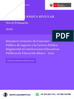 Simulacro Primaria Jaquematicas PDF