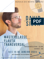 Masterclasse David Silva - Poster
